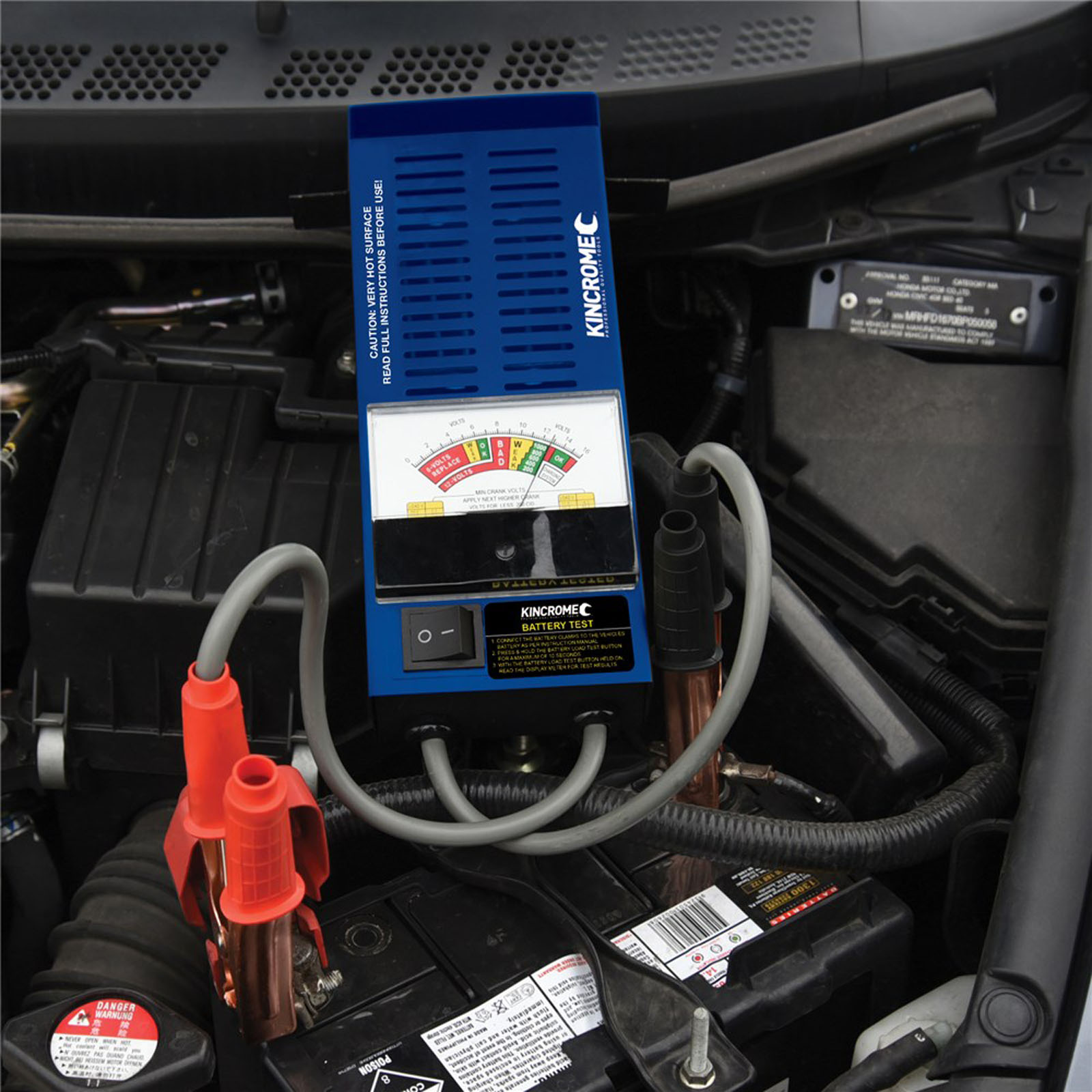 Battery Tester Analyzer 12V DC - Kincrome Tools - Kincrome