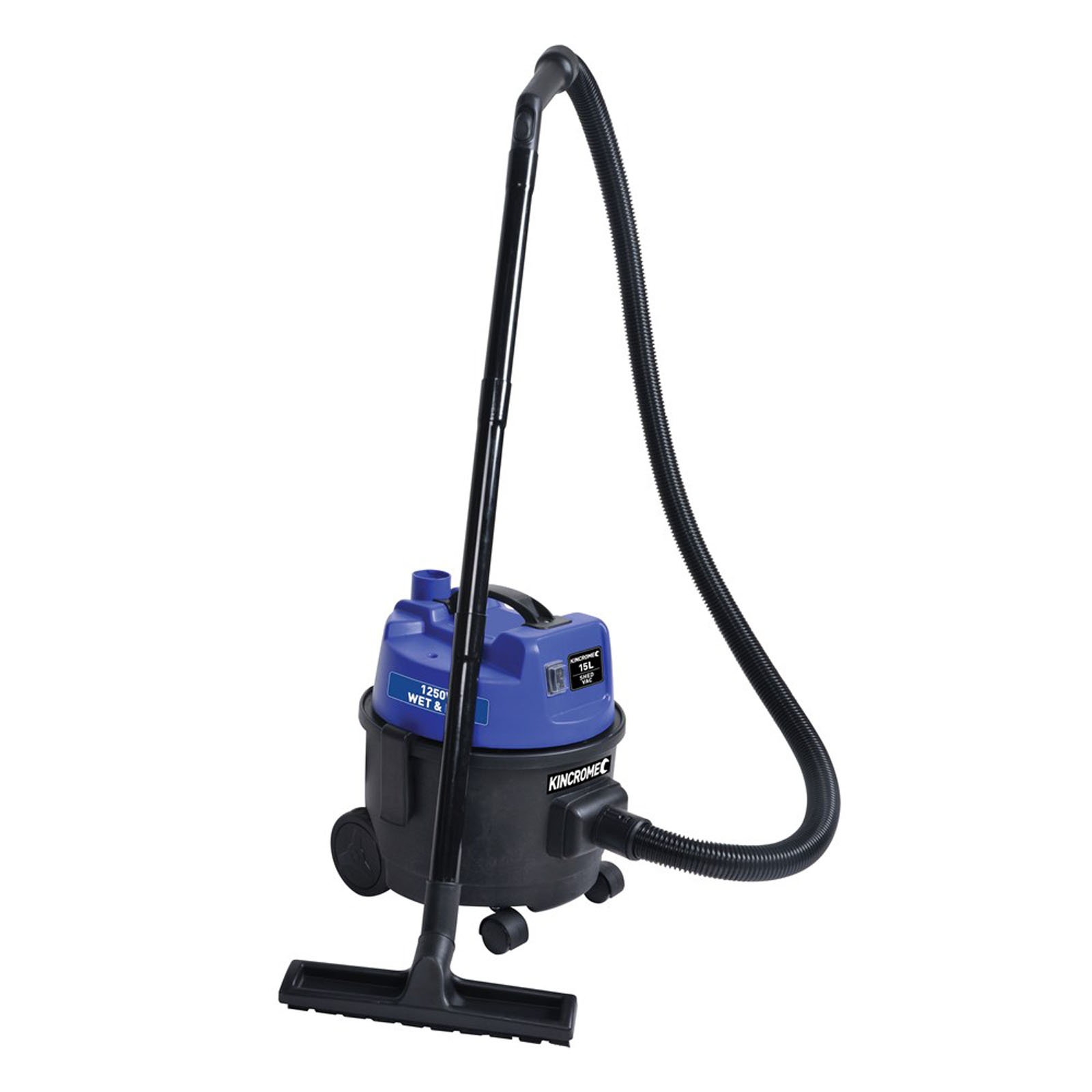 Wet & Dry Shed Vacuum 15L 240V/1250W Kincrome Tools Kincrome